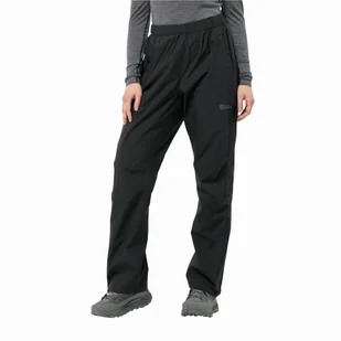 Damskie spodnie przeciwdeszczowe Jack Wolfskin RAINY DAYS 2.5L PANTS W black - S - Spodnie sportowe damskie - miniaturka - grafika 1