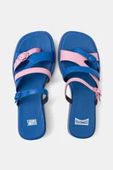 Klapki i japonki damskie - Camper klapki skórzane TWS damskie kolor niebieski K201602-002 - miniaturka - grafika 1