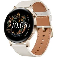 Smartwatch - Huawei Watch GT 3 42mm Elegant Biały - miniaturka - grafika 1