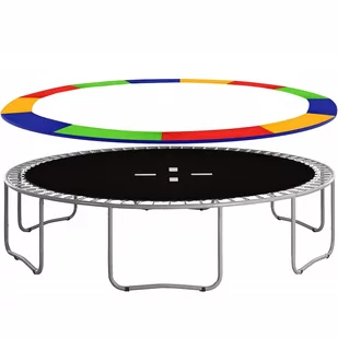 SPRINGOS Osłona opaska zabezpieczenie na sprężyny do trampoliny 366 369 cm 12FT kolorowa TP-12FT 366 CM MULTI - Akcesoria do trampolin - miniaturka - grafika 1