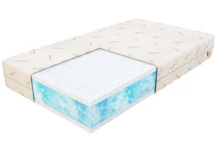 Materac piankowy MARINA bio foam, ocean blue gel - 120 x 200 - H3 średnio twardy - 21 cm - Materace - miniaturka - grafika 1