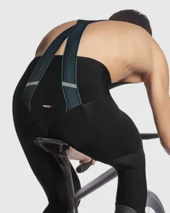 ASSOS spodnie rowerowe zimowe EQUIPE RS WINTER BIB TIGHTS S9 black series - Spodenki rowerowe - miniaturka - grafika 9