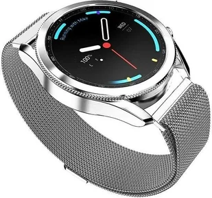 Mercury Mercury pasek Mesh Apple Watch 38/40/41 mm srebrny/silver - Akcesoria do smartwatchy - miniaturka - grafika 1