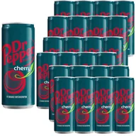 Napoje gazowane - Dr Pepper Cherry Napój gazowany o smaku wiśniowym 330 ml x 24 sztuki - miniaturka - grafika 1