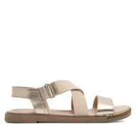 Sandały damskie - Sandały Lasocki WI23-LALITA-11 Złoty - miniaturka - grafika 1