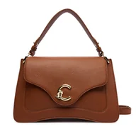 Torebki damskie - Torebka Coccinelle SSL Coccinelle C-Me E1 SSL 18 01 01 Brązowy - miniaturka - grafika 1