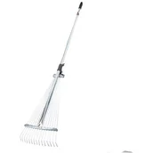 Grabie i motyki - Grabie do liści metalowe z regulacją FASTER TOOLS - miniaturka - grafika 1