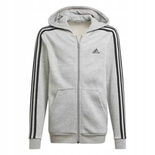 Bluza dziecięca Adidas B 3S Fz Hd GQ8903 - Bluzy dla dziewczynek - miniaturka - grafika 1