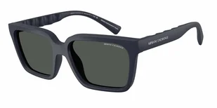 Okulary Przeciwsłoneczne Armani Exchange AX 4147S Matte Dark Blue - Okulary przeciwsłoneczne - miniaturka - grafika 1