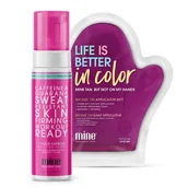 Samoopalacze - MineTan Workout Ready Pianka Samoopalająca + Rękawica - miniaturka - grafika 1