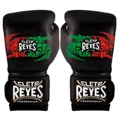 Rękawice bokserskie - Cleto Reyes Rękawice Bokserskie Velcro Sparring Gloves Black Mexican - miniaturka - grafika 1