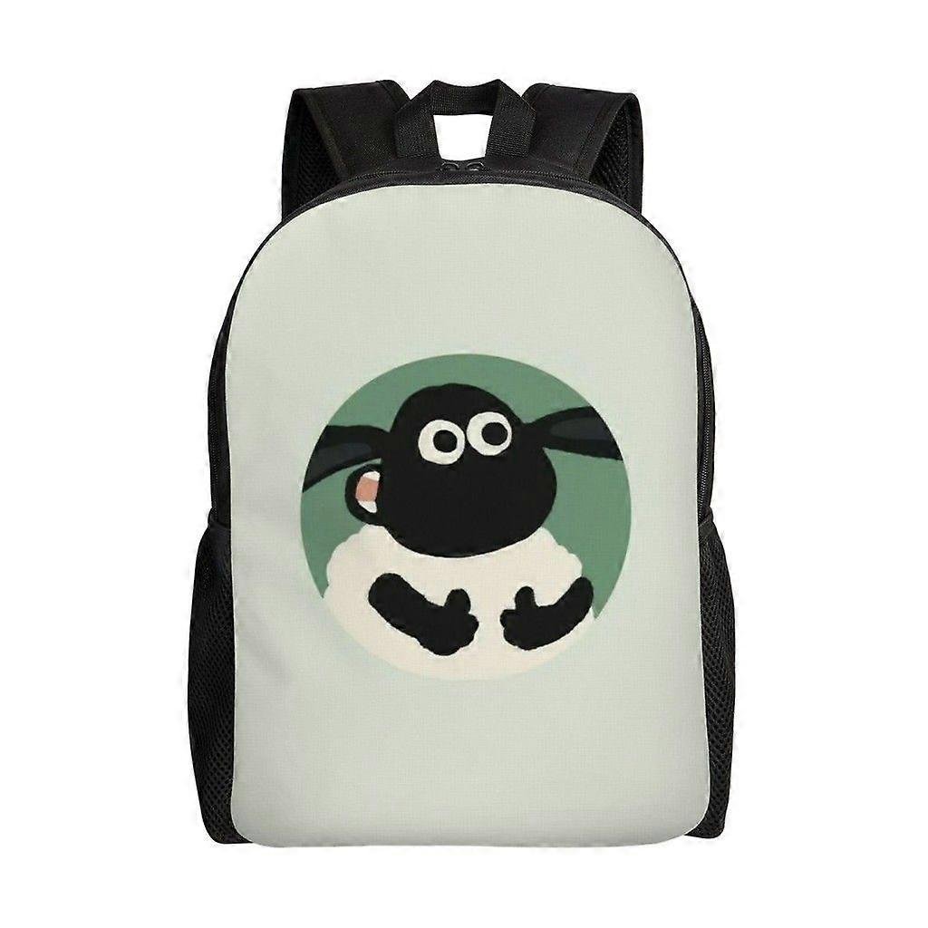 Shaun The Sheep Movie Wszechstronny plecak Zmywalny plecak szkolny w stylu casual Modna torba na komputer z tkaniny Oxford Unisex-hjka4248