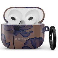 Akcesoria do słuchawek - Etui na słuchawki BURGA Velvet Night do Apple AirPods 3 Brązowo-niebieski - miniaturka - grafika 1