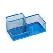 Przyborniki na biurko - LEVIATAN Ateneum Przybornik na biurko granatowy - miniaturka - grafika 1