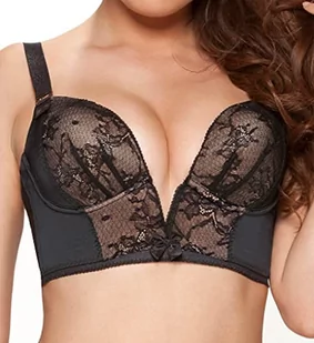 Gossard Retrolution Staylo Plunge biustonosz damski, Czarny, 80F - Biustonosze - miniaturka - grafika 1