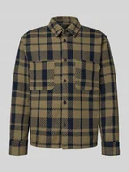 Kurtki męskie - Koszula casualowa o kroju regular fit z kieszeniami na piersi - miniaturka - grafika 1