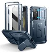 Etui i futerały do telefonów - Dexnor Etui do Samsung Galaxy S24 Plus z wbudowaną osłoną kamery przesuwnej, ochrona wyświetlacza i podpórką, wytrzymałe etui na telefon komórkowy, ochrona ekranu i podpórka, wytrzymałe etui na - miniaturka - grafika 1