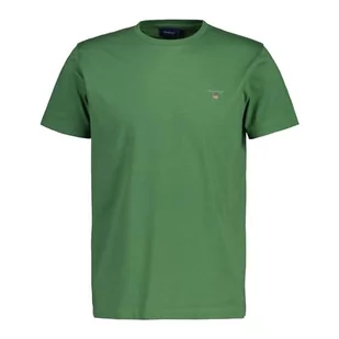 GANT Oryginalny t-shirt męski, zielony (Leaf Green), standardowy - Koszulki męskie - miniaturka - grafika 1