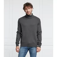 Swetry męskie - GUESS Golf LIAM | Slim Fit - miniaturka - grafika 1