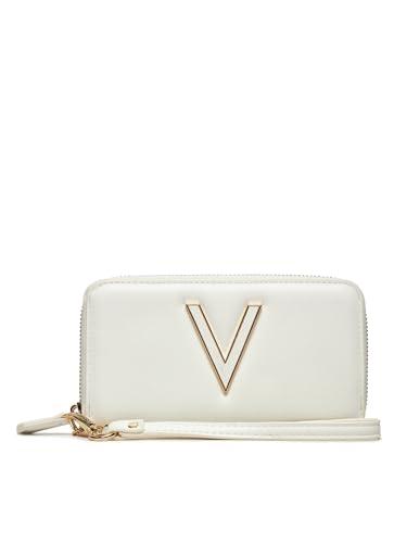 VALENTINO Coney VPS7QN133 Zip Around Wallet; Kolor: biały, Kolor biały, Talla única, Casual