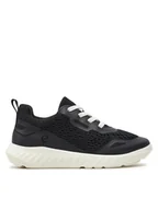 Buty dla dziewczynek - ECCO Sneakersy 71279200101 Czarny - miniaturka - grafika 1