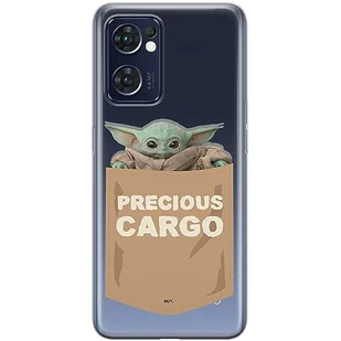 ERT GROUP etui na telefon Oppo RENO 7 5G, case oryginalny i oficjalnie licencjonowany przez Star Wars, wzór Baby Yoda 030, optymalnie dopasowane, plecki z TPU częściowo przeźroczyste - Etui i futerały do telefonów - miniaturka - grafika 1