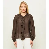 Bluzki damskie - GUESS Bluzka MAELYS Loose fit - miniaturka - grafika 1