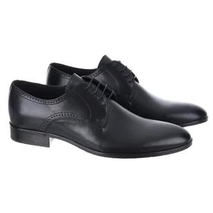 Półbuty męskie Trio 3279-01-A-01-0 CZARNY 42 - Półbuty męskie - miniaturka - grafika 1