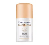 Podkłady do twarzy - Pharmaceris f delikatny fluid intensywnie kryjący o przedłużonej trwałości spf 20 bronze 02 piaskowy - miniaturka - grafika 1