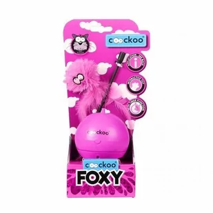 COOCKOO COOCKOO FOXY MAGIC BALL RÓŻOWA - Zabawki dla psów - miniaturka - grafika 1