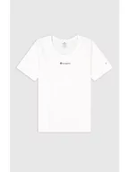 Koszulki i topy damskie - Champion T-Shirt Damski, Off White, XL - miniaturka - grafika 1