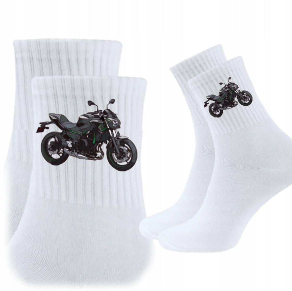 3x Skarpetki Prezent Skarpety motocykl motocyklista dla kierowcy KAWASAKI