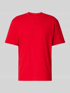 T-shirt z nadrukiem z logo model ‘Dapolino’ - Koszulki męskie - miniaturka - grafika 1