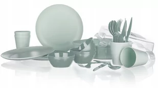 Banquet Zestaw naczyń plastikowych Travel, 26 szt. - Akcesoria turystyczne - miniaturka - grafika 1