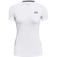 Koszulki i topy damskie - Under Armour Damska koszulka UA HG Authentics Comp SS - miniaturka - grafika 1