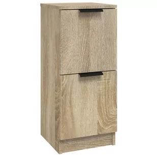 Lumarko Szafka, dąb sonoma, 30x30x70 cm, materiał drewnopochodny - Szafki do salonu - miniaturka - grafika 3