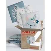 Panele ścienne i boazeria - Panele tapicerowane PRINT SZOPY set 4 sztuki Mollis - miniaturka - grafika 1