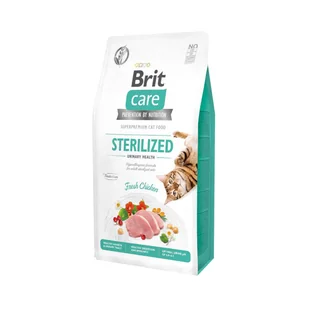 Brit Care Cat Grain Free Sterilized Urinary Health 2 kg - Sucha karma dla kotów - miniaturka - grafika 3