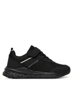 Buty dla chłopców - Tommy Hilfiger Sneakersy T3X9-34115-1845 S Czarny - miniaturka - grafika 1