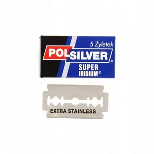 POLSILVER Super Iridium 5szt- żyletki - Maszynki do golenia i wkłady - miniaturka - grafika 1