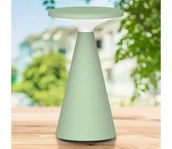 Lampy ogrodowe - Polux LED Lampa stołowa ściemnialna PAROS LED/1,8W/5V USB 1800 mAh IP44 zielony - miniaturka - grafika 1