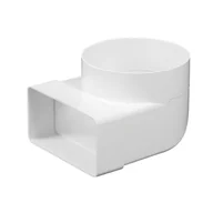 Łączniki, trójniki, kształtki - Kolano łącznikowe 55 x 110/100 90° - miniaturka - grafika 1