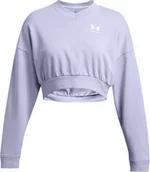 Bluzy damskie - Under Armour Bluza damska UNDER ARMOUR Rival Terry Oversized Crop Crew M - miniaturka - grafika 1