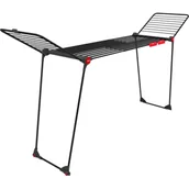 Suszarki na ubrania - Suszarka czarna 30 m Infinity Flex Ultimate Vileda - miniaturka - grafika 1