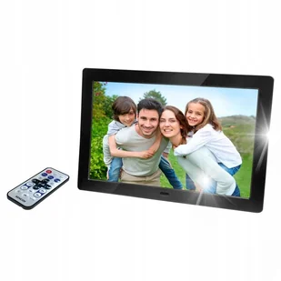 Cyfrowa Ramka Do Zdjęć 8'' 1280X800 Sd Usb Mp3 Jpg Avi Zegar Alarm Pilot - Ramki cyfrowe do zdjęć - miniaturka - grafika 1