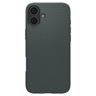 Etui Spigen Liquid Air na iPhone 16 - zielone - Etui i futerały do telefonów - miniaturka - grafika 1
