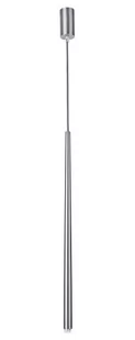 Sigma Sopel Stożek lampa wisząca 1-punktowa srebrna 33153 - Lampy sufitowe - miniaturka - grafika 1