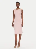 Sukienki - Fracomina Sukienka koktajlowa FQ25SD2004W47601 Różowy Slim Fit - miniaturka - grafika 1