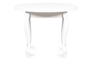 Okrągły stół rozkładany glamour biały ALTIS - Stoły - miniaturka - grafika 1