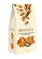 Cukierki - Eurohansa Amaresti Migdały w czekoladzie mlecznej z cynamonem 80 g - miniaturka - grafika 1